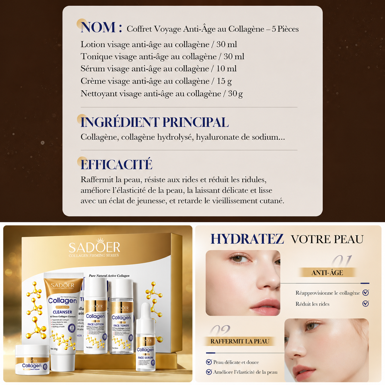 Coffret Skincare Femme